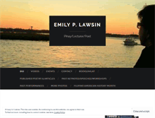 Tablet Screenshot of emilylawsin.com